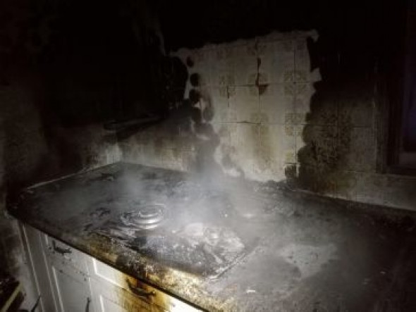 Incendio de una vivienda en Torralba de los Sisones sin daños personales
