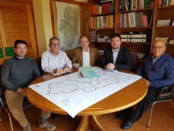 El Gobierno de Aragón continuará la mejora de la A-1409 entre Torrevelilla y La Cañada de Verich