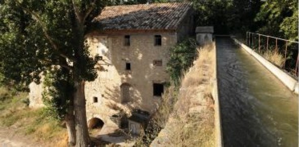 Aguaviva incluye en sus presupuestos la restauración del Molino Harinero