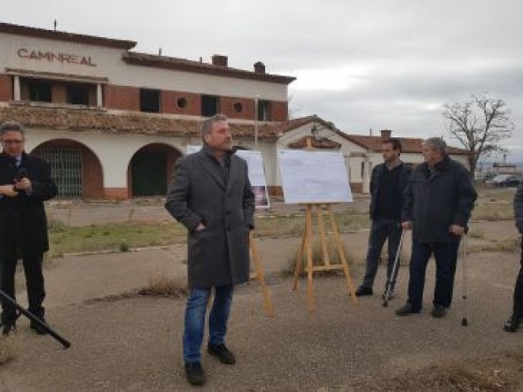 La Estación de Caminreal-Fuentes Claras será una de las tres subsedes del futuro Museo Aragonés del Ferrocarril