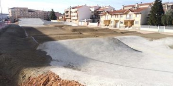 Calamocha estrena el domingo el primer circuito BMX de Teruel