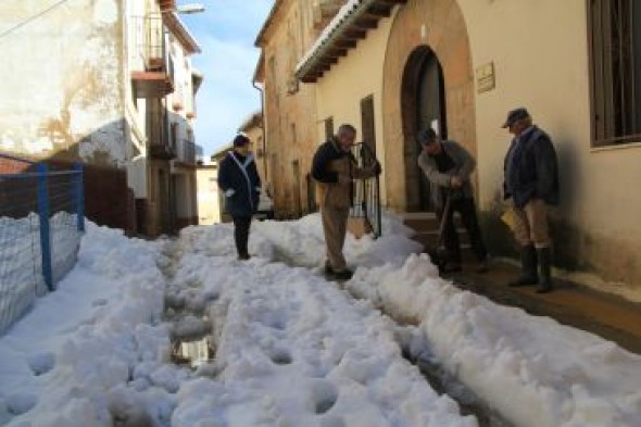 Aemet anuncia nieve el lunes en la provincia de Teruel entre los 900 a 1.000 metros de altitud