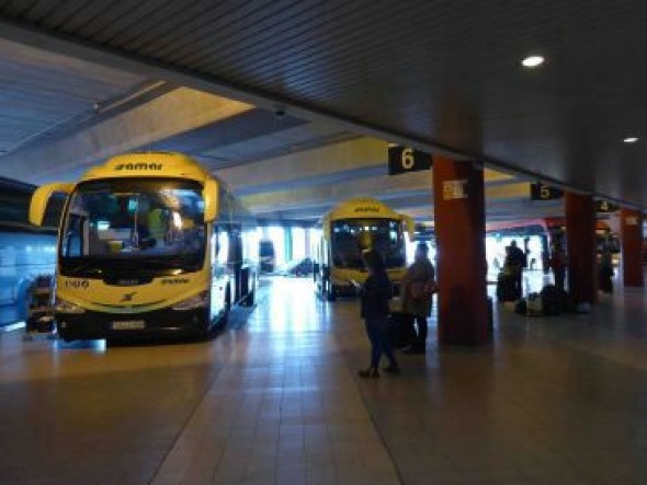 Aragón reduce un 75% el transporte público por autobús al constatar la bajada de la demanda de viajeros