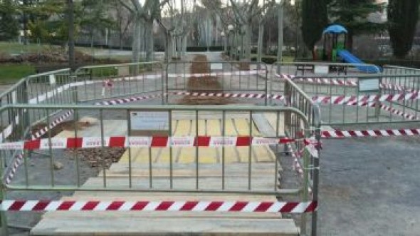 El reciente decreto del Gobierno paraliza las últimas obras que estaban en marcha en Teruel