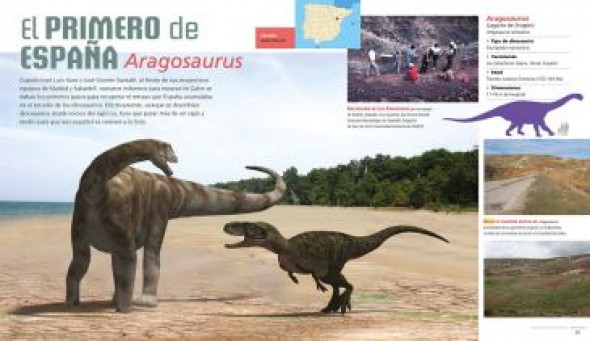 El turolense Luis Alcalá recopila en un libro los dinosaurios más emblemáticos de España y Portugal