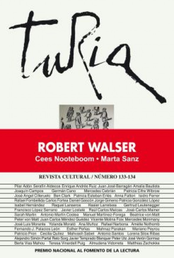 La revista Turia homenajea al escritor suizo Robert Walser