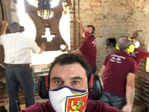 Alloza cuenta con uno de los dos grupos de bandeadores que hay en Aragón
