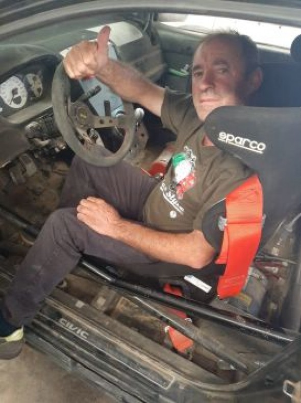 Andrés Bonillo, piloto de rallies: “Hay que llevarlo en la sangre, tiene que gustarte; si algo te gusta lo harás bien”