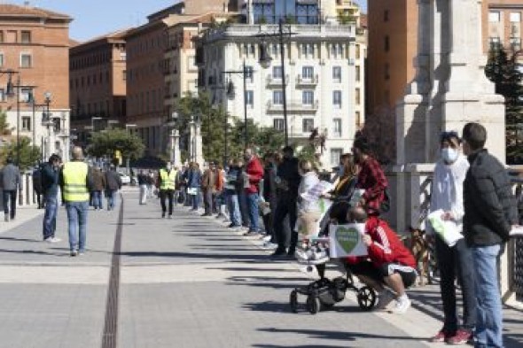 El parón de la España Vaciada por la sanidad superó las 300 acciones en pueblos aragoneses