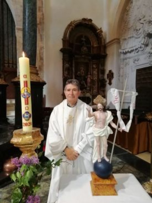 Julio Marín, párroco : “Se han jubilado siete curas en la diócesis en un año 
y no ha entrado ninguno”