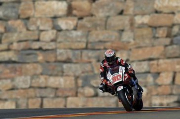 Nakagami, Lowes y Masiá reinan en el primer día de entrenamientos en el Gran Premio Teruel de Motorland