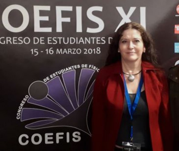 María Dolores Rodríguez Frías, catedrática de la Unizar: “Para la física Teruel existe y mucho, porque se está convirtiendo en un referente”