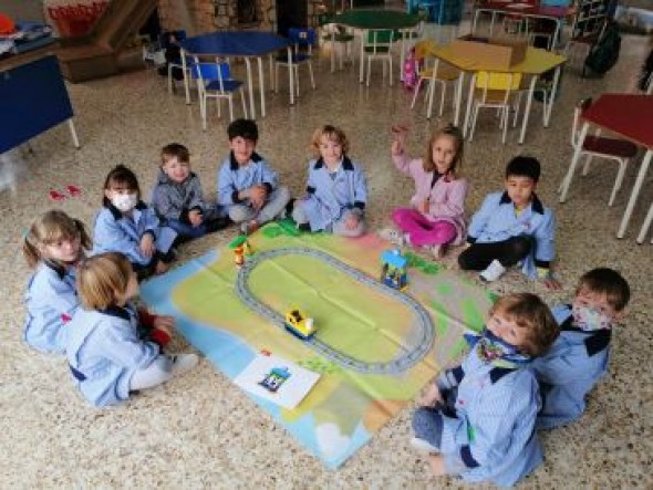 El colegio La Inmaculada de Alcañiz introduce la robótica desde la educación infantil