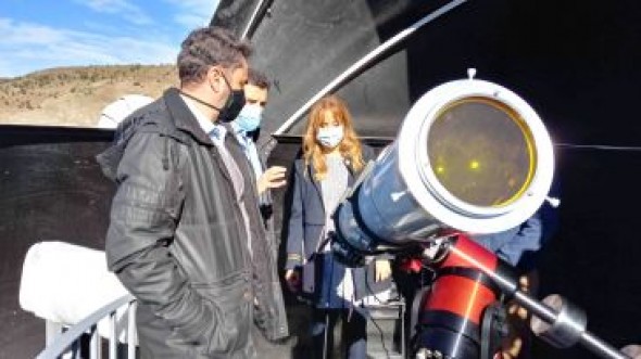 Los telescopios semiprofesionales de Galáctica convertirán en un lugar único Arcos de las Salinas