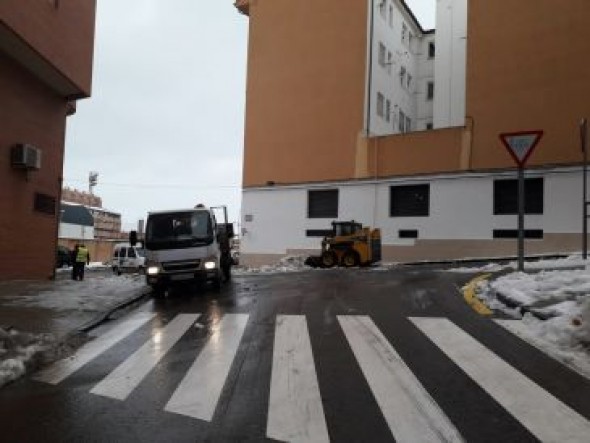 El Ayuntamiento de Teruel recogerá la experiencia del operativo puesto en marcha por la borrasca Filomena en un plan de vialidad invernal
