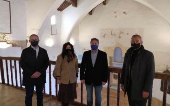 Finaliza la rehabilitación de la sinagoga de Híjar, una “joya” en el top 16 europeo