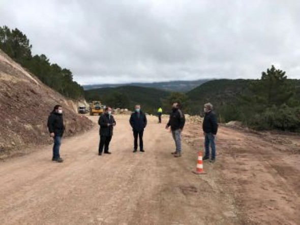 La DPT aprobará este año el proyecto que completa la mejora de la carretera que conecta Cedrillas con Cabra de Mora por El Castellar