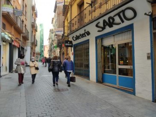 Comerciantes y hosteleros, “aliviados” por la apertura de la ciudad de Teruel