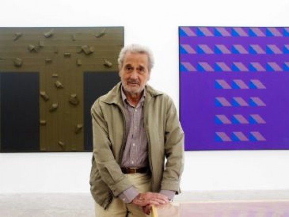 El artista hispano mexicano Vicente Rojo, en Turia: “Uso la geometría como un lenguaje: el que está en los orígenes”