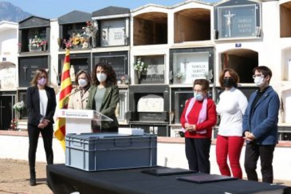 Los restos del maqui Francisco Serrano ya están en Castellote 67 años después