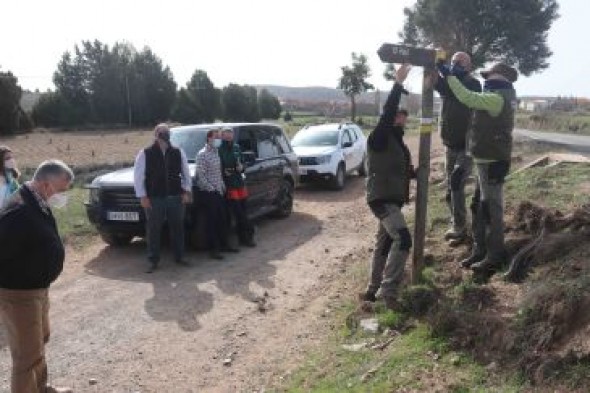 La brigada forestal mantiene más de 230 kilómetros la red de senderos de Gúdar-Javalambre