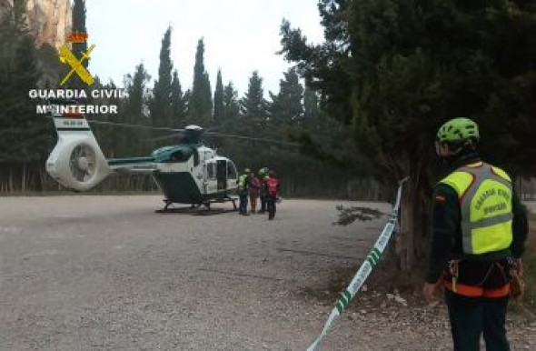 La Guardia Civil rescata ilesa a una senderista perdida en el Parrizal de Beceite