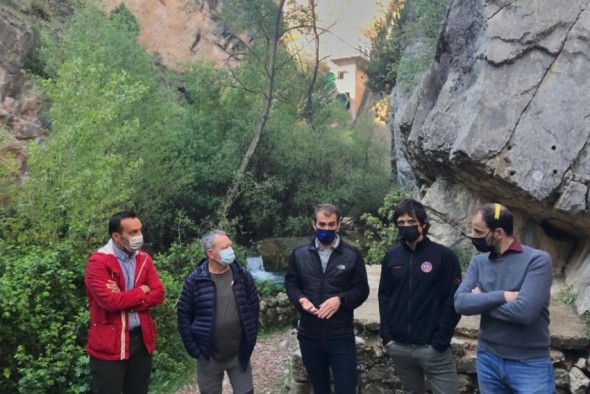 La senda fluvial del río Guadalaviar al Arquillo tendrá una vía ferrata