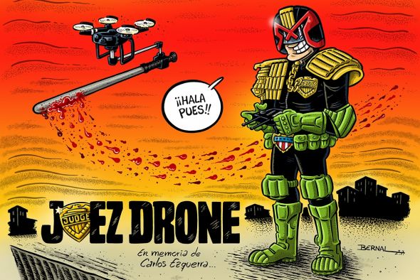 ‘El juez Dredd’ llega en forma de homenaje a la capital turolense