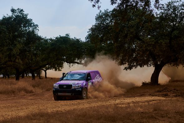 Plaza y Nadal, quintos en su debut en la Baja Dehesa Extremadura