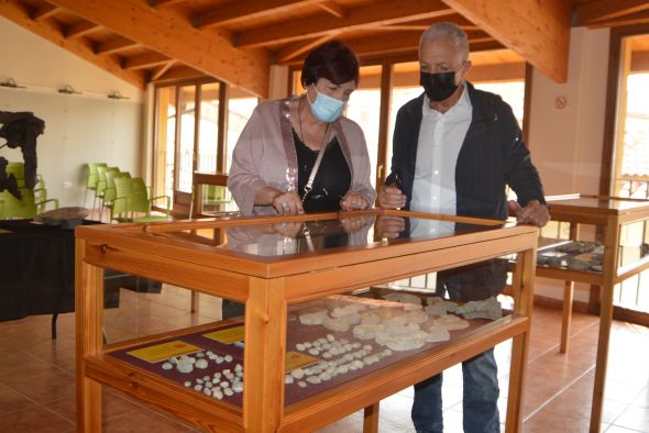 Julia Mateo e Isidoro Almena, miembros de la Asociación Amigos de las Calderas: “Queremos que nos visite la gente y que Gargallo se proyecte un poco más”