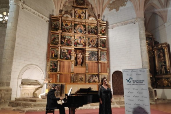 Antón García Abril, embajador eterno de la provincia, recibe el homenaje el Instituto de Estudios Turolenses