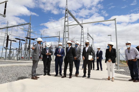 Finalizada la subestación de Cariñena, vía libre a la electrificación del ferrocarril entre Teruel y Zaragoza