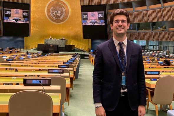 Diego Loras, asesor en prácticas para la ONU: El hambre y la guerra deberían ser la principal preocupación de la sociedad