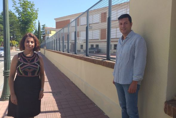 El Ayuntamiento de Teruel acomete trabajos de mantenimiento en los colegios de la ciudad