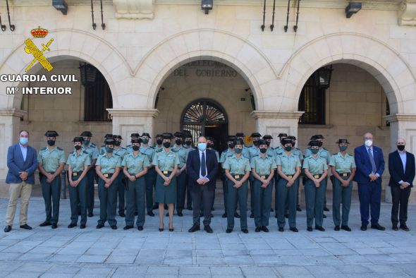 La Guardia Civil de Teruel incorpora a 28 nuevos agentes para reforzar la seguridad ciudadana en la provincia