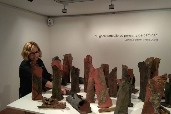 Un paseo mental por Albarracín a través del grabado y la cerámica