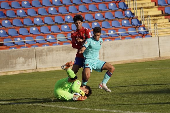 El CD Teruel y el Atlético Levante empatan a cero en Pinilla con aceptable juego de los locales