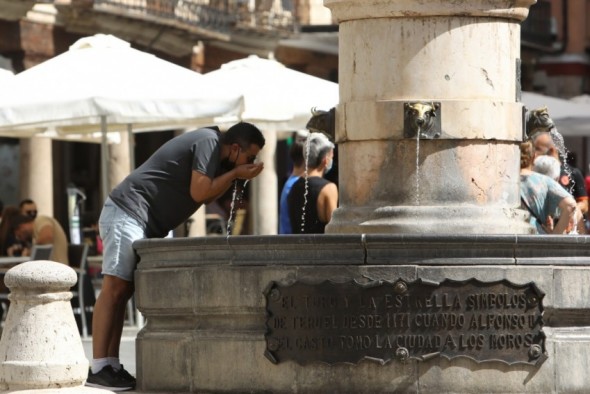 Teruel bate con 41,3º su récord de temperatura más alta por segundo día consecutivo