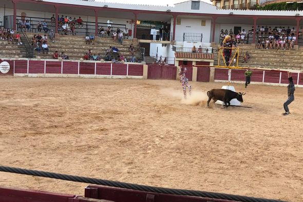 Calanda recupera los festejos en la plaza de toros 22 meses después