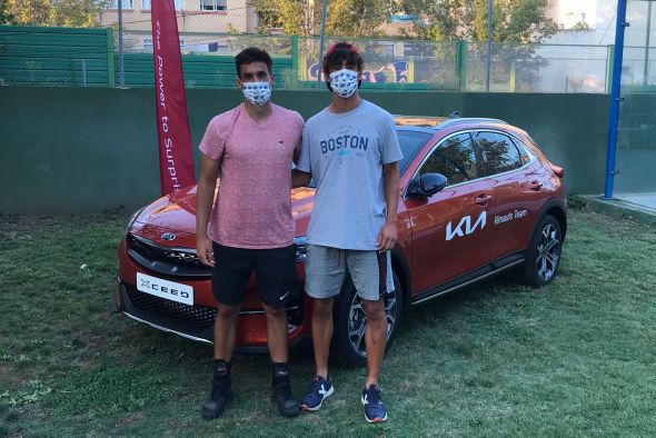 Jorge Hernando y Mikel Martínez se citan en la final del Torneo Club de Tenis de Teruel