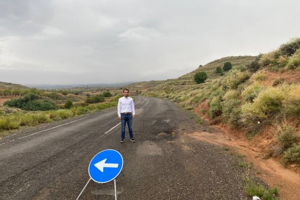 El Ayuntamiento de Teruel solicita a la DPT el arreglo de la carretera que une Castralvo y Aldehuela