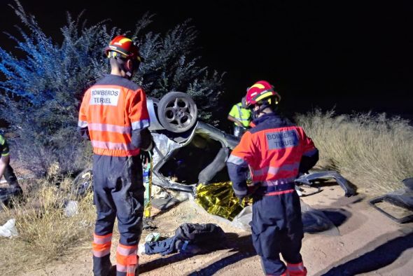 Un muerto en un accidente de tráfico ocurrido en la N-232 a la altura de Alcañiz