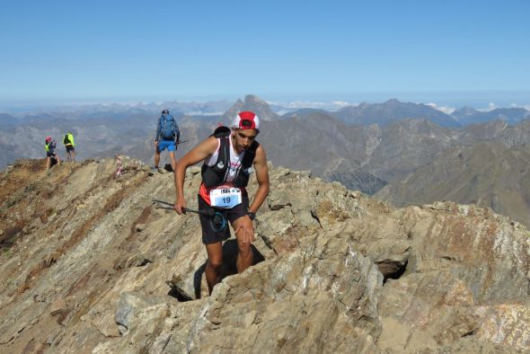 Sergio Albertos, séptimo en el Trail Valle de Tena 8K