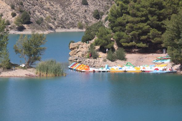 El embalse del Arquillo afronta el mes de septiembre a casi un 86% de su capacidad