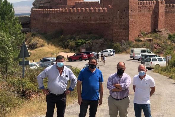 La DPT avanza en la mejora de accesos a Peracense y su castillo con las obras en la vía desde Ródenas