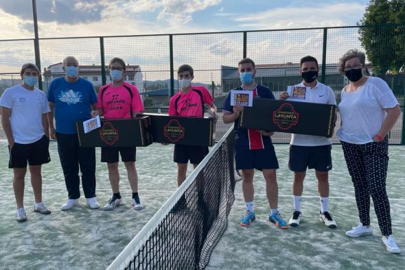 Javier y Marc Juste, vencedores del primer torneo Villa de Calamocha