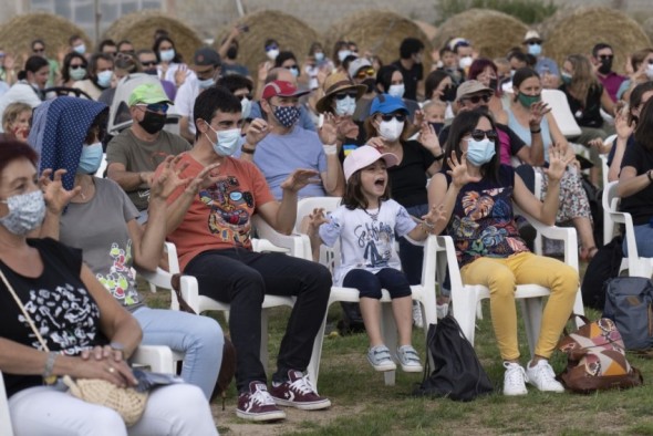 Pancrudo sacia su hambre de espectáculo con el regreso  del Festival Gaire