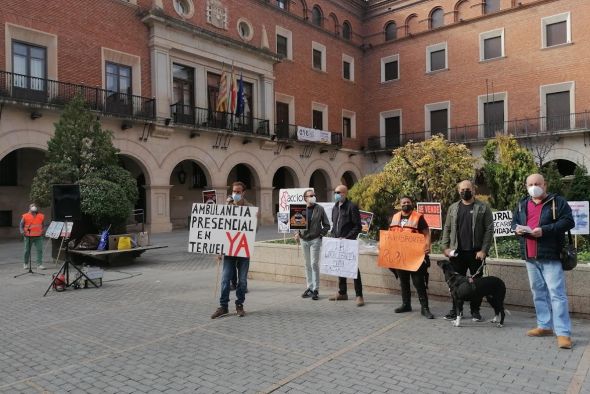 Trabajadores del transporte sanitario piden a las empresas y a la DGA que desaparezcan las localizaciones para dar mejor servicio