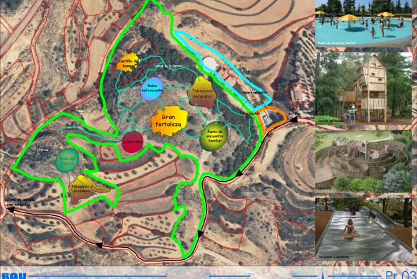 Alloza abrirá en 2022 un circuito en la naturaleza para atraer al turismo familiar