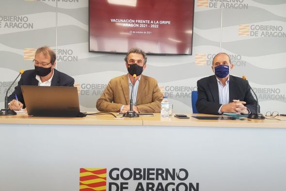 Aragón abre el día 25 la vacunación frente a la gripe secuenciada por edades